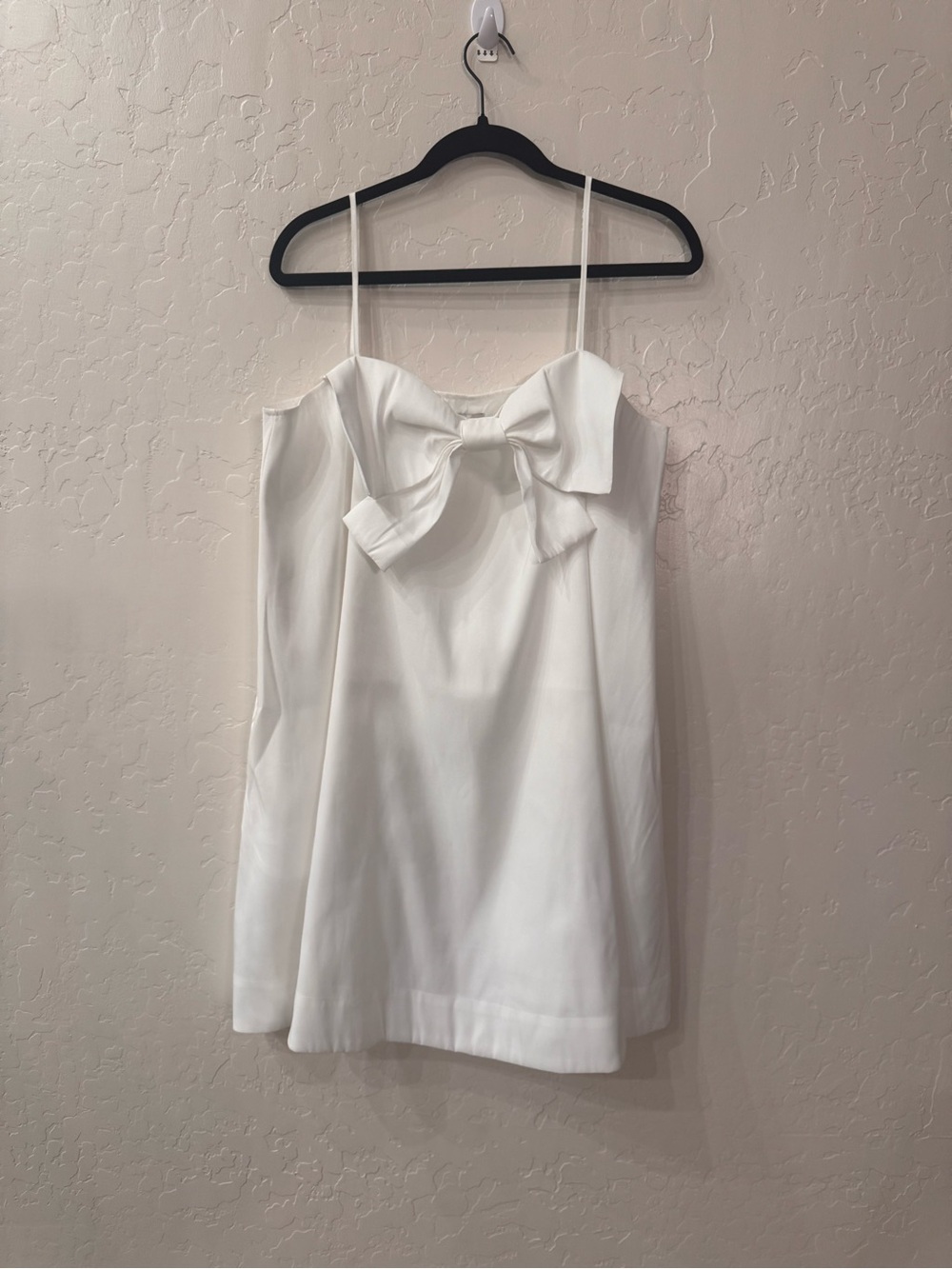 a new day White Bow-Front Spaghetti Strap Dress